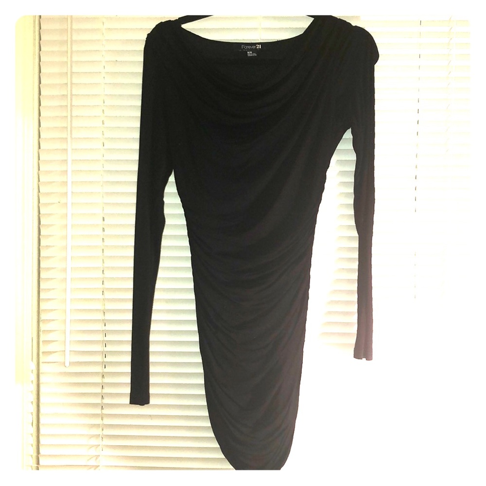 Black cocktail dress